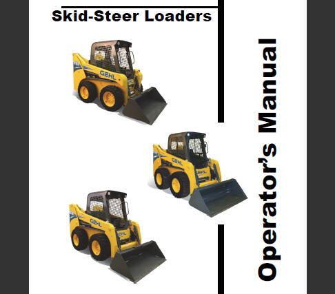 Gehl R190, R220, R260 Skid-Steer Loader Operator Manual