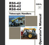 Download Gehl RS6-42, RS8-42, RS8-44 Telescopic Handler Pdf Operator’s Manual