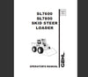 Gehl SL7600, SL7800 Skid Steer Loader Operator Manual