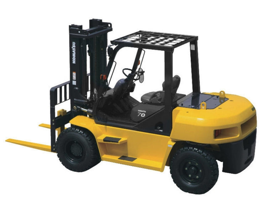 Download Komatsu DX50 L.AMERICA CHASSIS, ENGINE & MASTS (PM247) Forklift Parts Manual SN 55001