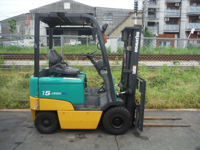 Download Komatsu FB15/18RJW-12 Forklift Parts Manual SN 85001-UP