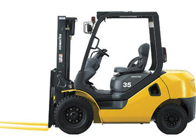 Download Komatsu FD35-10 Forklift Truck Parts Manual S/N 137637-UP