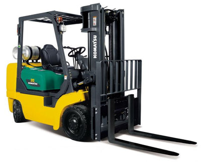 Download Komatsu FD35/40-10-B Forklift Truck Parts Manual S/N 136100-137636