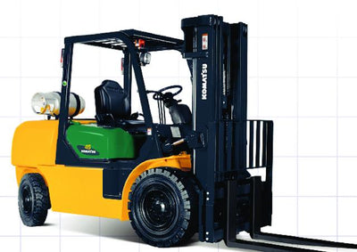 Download Komatsu FD45-8 Forklift Truck Parts Manual S/N 110001-UP