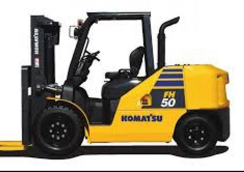 Download Komatsu FH50-2 Forklift Trucks Parts manual S/N 140001-UP