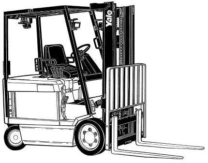 Download Yale ERC040-065RG/ZG (E108) Forklift Parts Manual