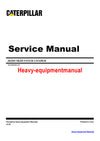 Caterpillar 262D3 Compact Track Loader Service Manual ZB2