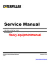 Caterpillar CB34B COMPACTOR Full Complete Service Repair Manual 470