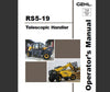 Gehl RS5-19 Telescopic Handler Operator Manual