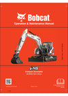 Bobcat E145 Compact Excavator Operation And Maintenance Manual - PDF Download