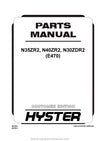 Hyster Forklift Truck Full Complete Parts Catalog Manual PDF