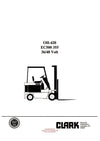 Clark EC500 355 (OH-420) Forklift Overhaul Manual - PDF Download