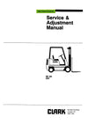 Clark ECS 17 30 Hi Performance Supplement (SM-548H) Forklift Service Repair Manual - PDF Download