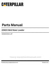Caterpillar 226D3 Skid Steer Loader Parts Manual (EK500001-UP) PDF Download 