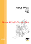 Download Caterpillar EP30CN forklift Service Manual