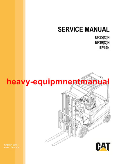 Download Caterpillar EP30CN forklift Service Manual