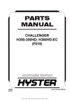 Hyster Forklift Truck Parts Manual - Download PDF
