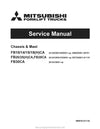 Mitsubishi FB15CA Forklift Service Manual