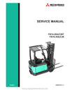 Mitsubishi FB18ACN Forklift Service Manual