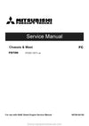 Mitsubishi FD70N Forklift Service Manual