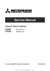 Mitsubishi FD90N Forklift Service Manual