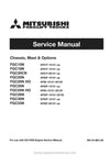 Mitsubishi FGC18N Forklift Service Manual