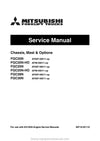 Mitsubishi FGC28N Forklift Service Manual