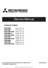 Mitsubishi FGC60K Forklift Service Manual