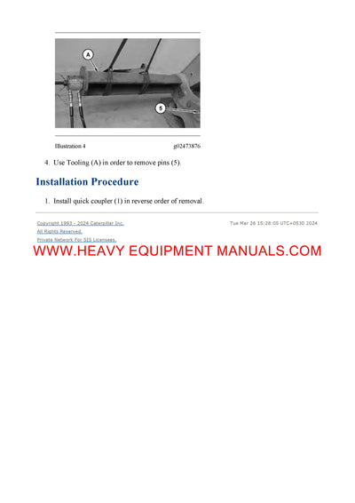 DOWNLOAD CATERPILLAR 326F LN EXCAVATOR SERVICE REPAIR MANUAL HCJ
