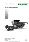 Fendt 7 8 9 7t, 8t, 9t, 7pl, 8pl, 9pl Ideal Combine Service Manual PDF Download