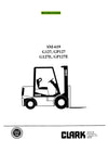 Clark G127 - GP127 - G127E - GP127E (SM-619) Forklift Service Repair Manual - PDF Download