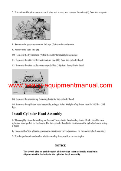 Download Caterpillar G3306 GAS ENGINE Service Repair Manual 68D