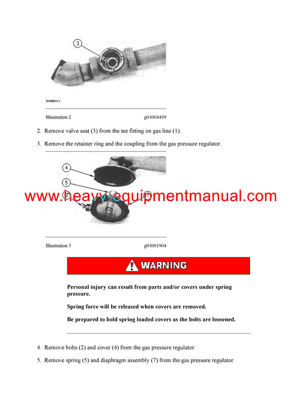 Download Caterpillar G3306 GENERATOR SET Service Repair Manual CNR