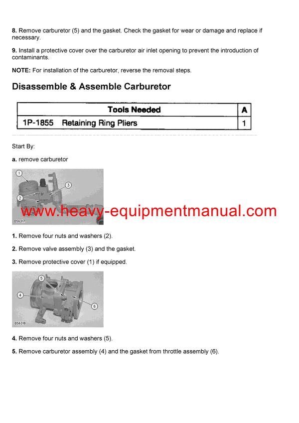 DOWNLOAD CATERPILLAR G3306 TRUCK ENGINE SERVICE REPAIR MANUAL 4DL