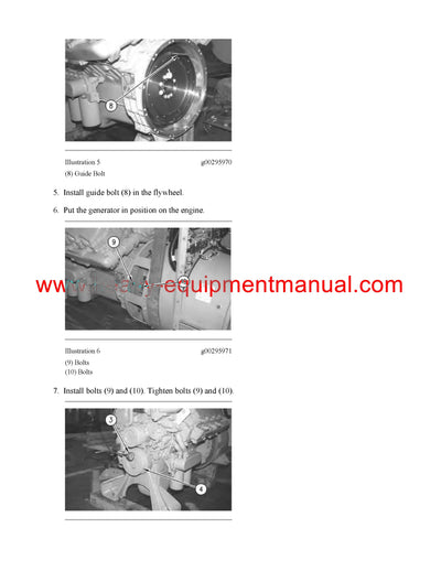 DOWNLOAD CATERPILLAR G3406 GENERATOR SET SERVICE REPAIR MANUAL KAR