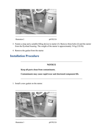 Download Caterpillar G3412C GEN SET ENGINE Service Repair Manual 9RR