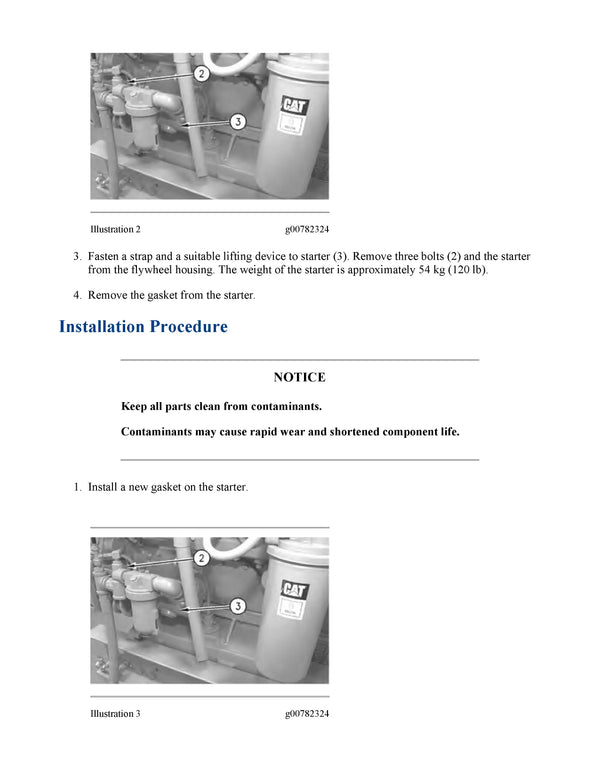 Download Caterpillar G3412C GEN SET ENGINE Service Repair Manual 9RR