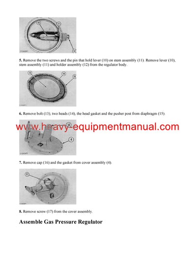 Download Caterpillar G3412 GENERATOR SET Service Repair Manual GNA