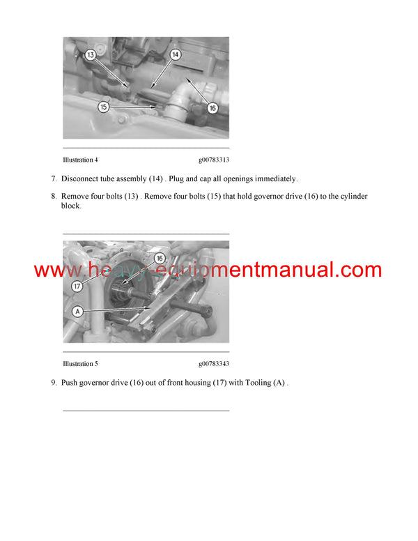 Download Caterpillar G3412 GENERATOR SET Service Repair Manual KAP