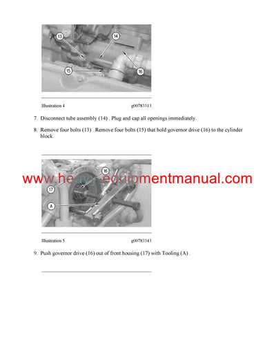 DOWNLOAD CATERPILLAR G3412 GENERATOR SET SERVICE REPAIR MANUAL KAP