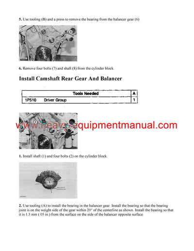 DOWNLOAD CATERPILLAR G3412 GENERATOR SET SERVICE REPAIR MANUAL R7A