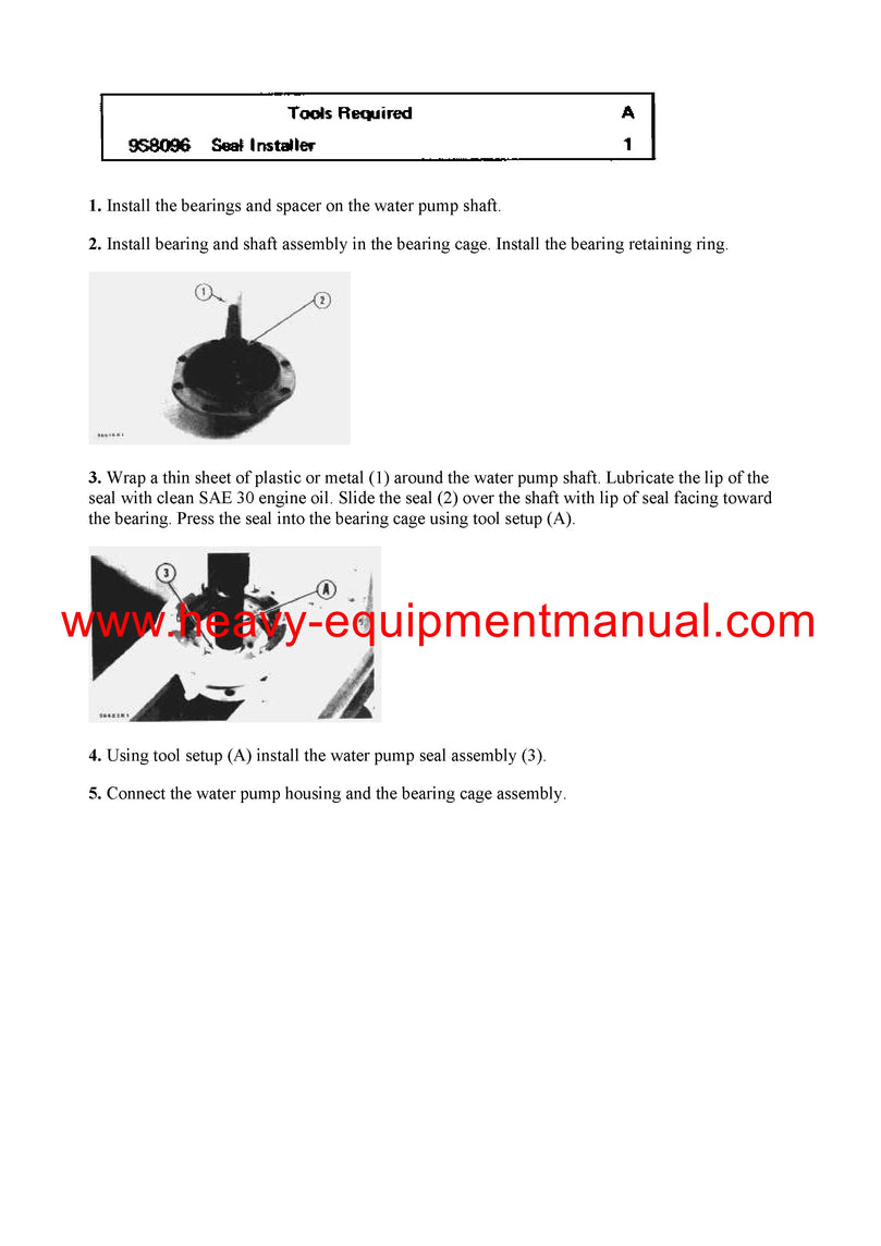 Download Caterpillar G343 GAS ENGINE Service Repair Manual 97N