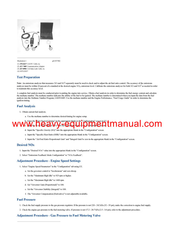 Download Caterpillar G3512B GAS ENGINE Service Repair Manual JHH