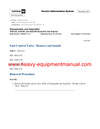 DOWNLOAD CATERPILLAR G3512E GENERATOR SET SERVICE REPAIR MANUAL SSR