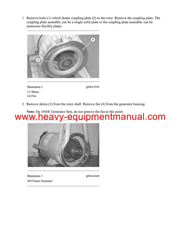 Download Caterpillar G3512 GENERATOR SET Service Repair Manual CSP