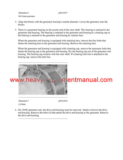 Download Caterpillar G3512 GENERATOR SET Service Repair Manual CSP