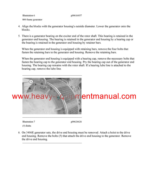 Download Caterpillar G3512 GENERATOR SET Service Repair Manual CSP