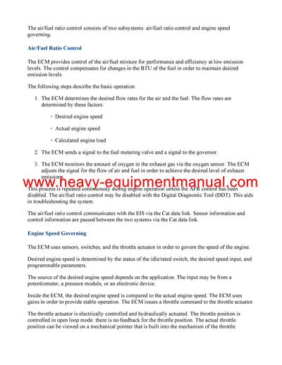 DOWNLOAD CATERPILLAR G3512 GENERATOR SET SERVICE REPAIR MANUAL E2C