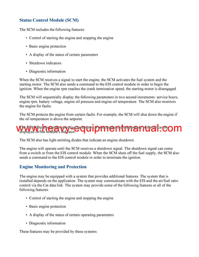 DOWNLOAD CATERPILLAR G3512 GENERATOR SET SERVICE REPAIR MANUAL E2C