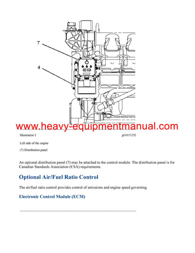 DOWNLOAD CATERPILLAR G3512 GENERATOR SET SERVICE REPAIR MANUAL E2E